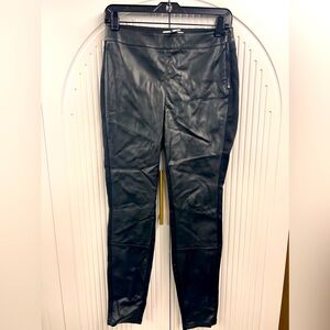 WHBM faux leather pants.